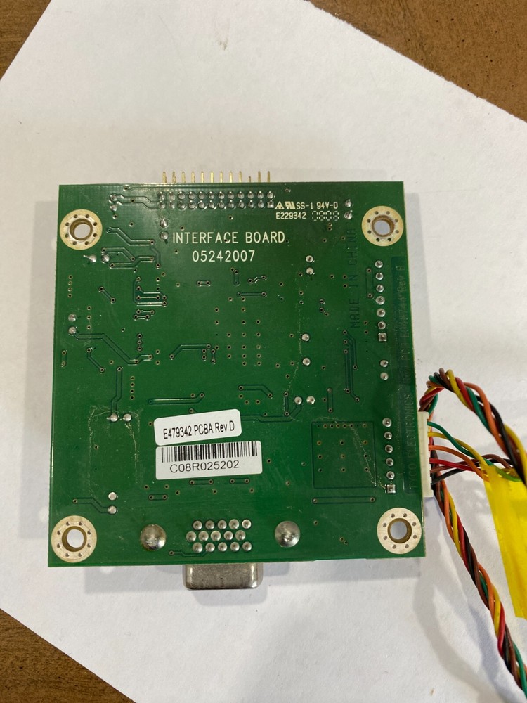 Elo Touchsystem E479342 Video Board