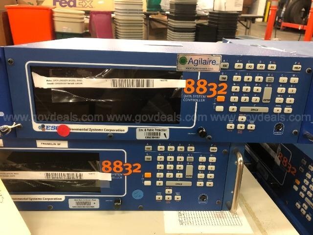 Lot of 3 ESC 8832 Data System Controller; Model S-132-0001
