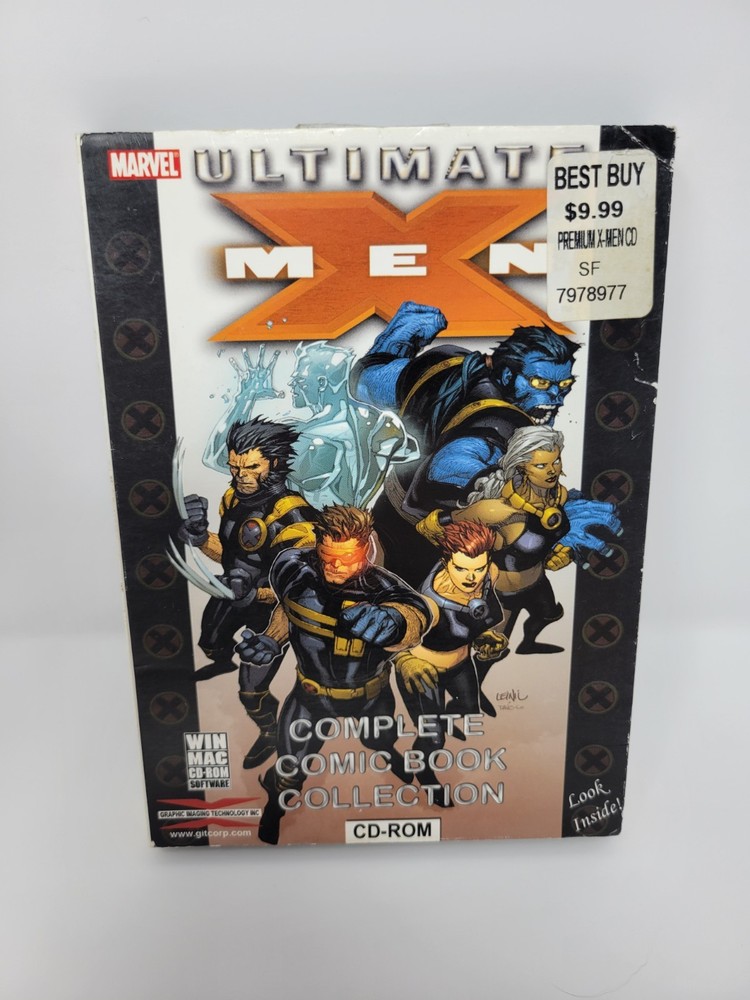 Ultimate X-Men Marvel Complete Comic Book Collection WIN PC MAC CD-ROM