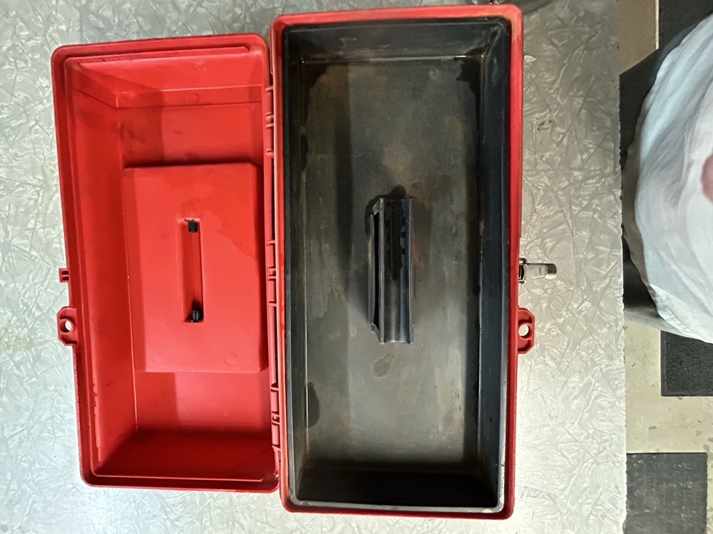 Contico Professional Tuff E Tuff Tool Box 15” With Tray