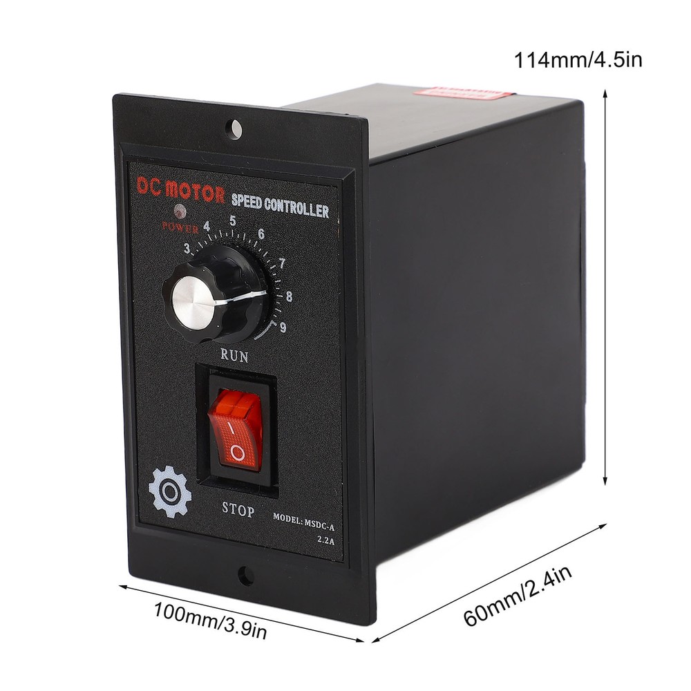 DC Motor Speed Regulator Forward Reverse Motor Speed Controller 110VAC & 90VDC