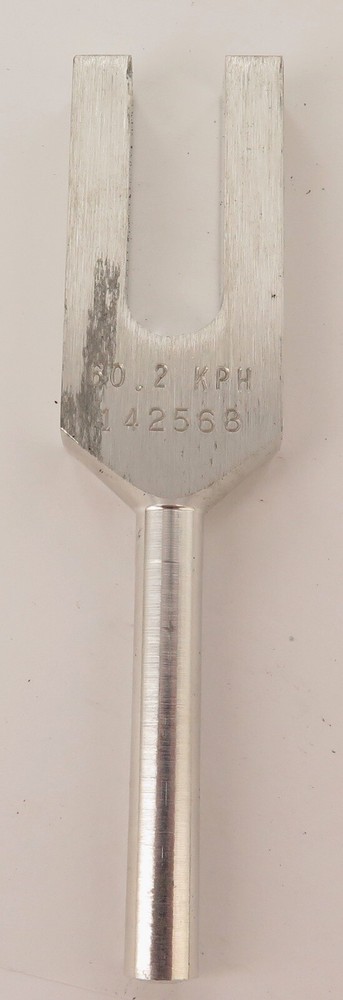 2004 Decatur Radar Tuning Fork 60.2 KPH + Calibration COA