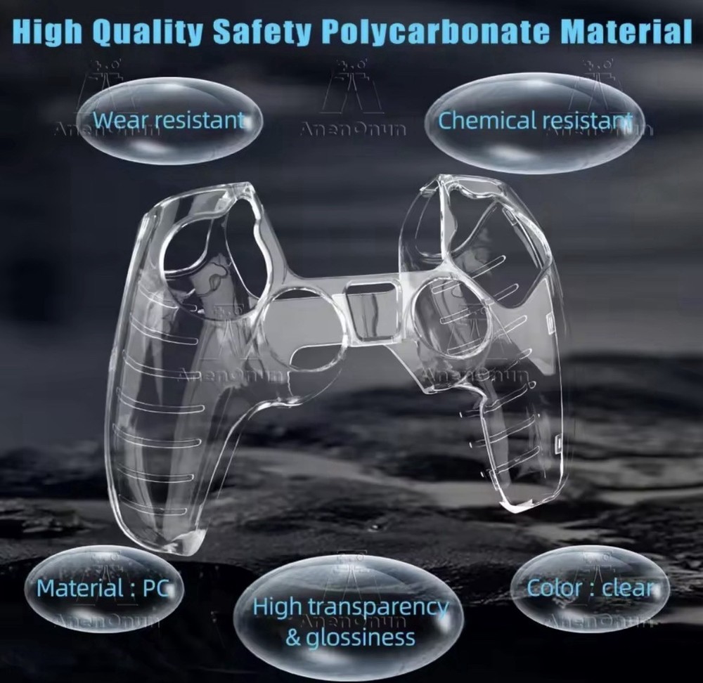 Playstation PS5 Controller Full Case Shell Protective Anti-scratch Hard Cover