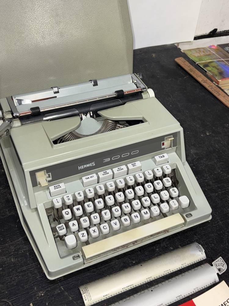 HERMES 3000 TYPEWRITER Clean Selling As Is Untested Likely Works