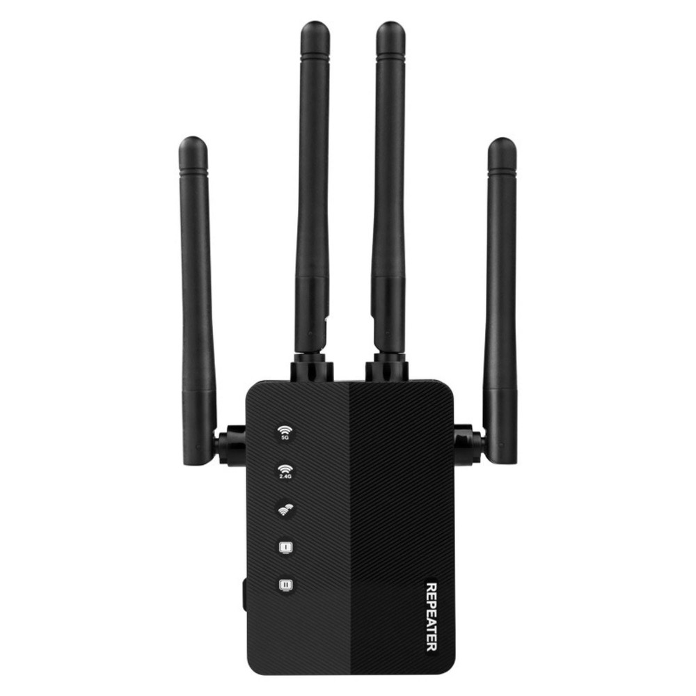 1 x WiFi Extender Signal Coverage Booster Compatible For Linux Easy To Setup