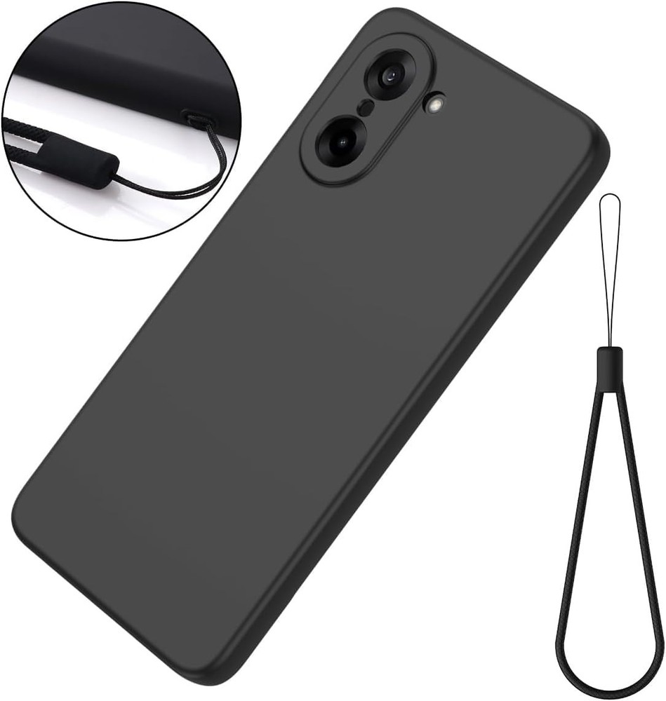 for BLU X5+ Phone Case with with 2 Pack Screen Protector, Shockproof Black-Scr