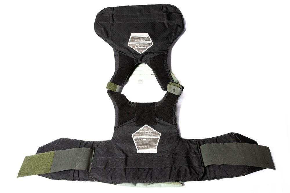 Protech Tactical Rack Armor Carrier Green Medium