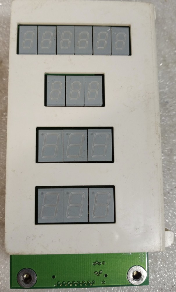 IGT S2000 7 SEGMENT DISPLAY BOARD