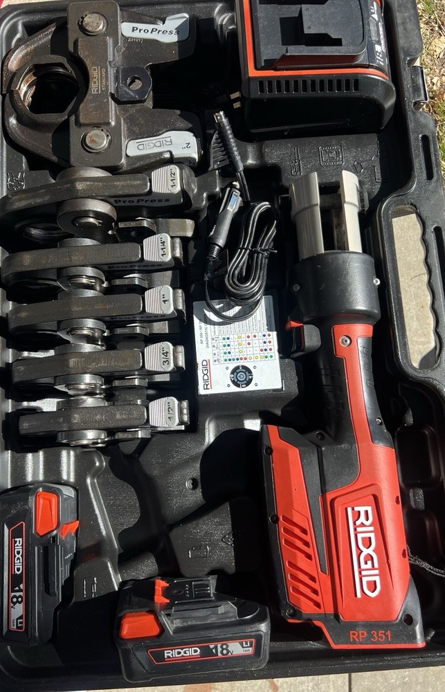 ridgid rp 351 press tool/SHIPS FAST!!!