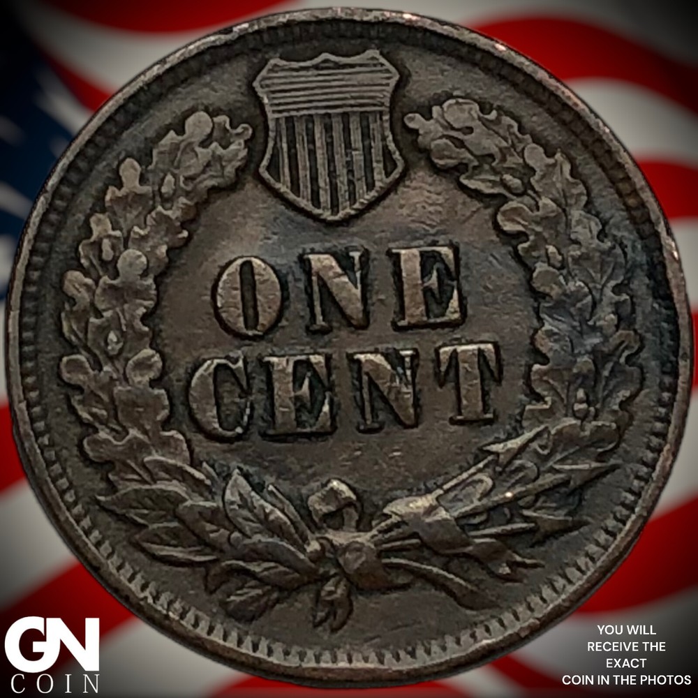 1901 Indian Head Cent Penny X0887