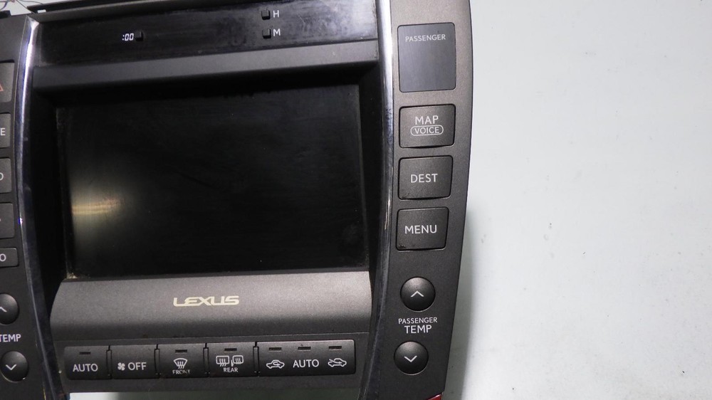 08 LEXUS ES350 Info Screen 86430-33012