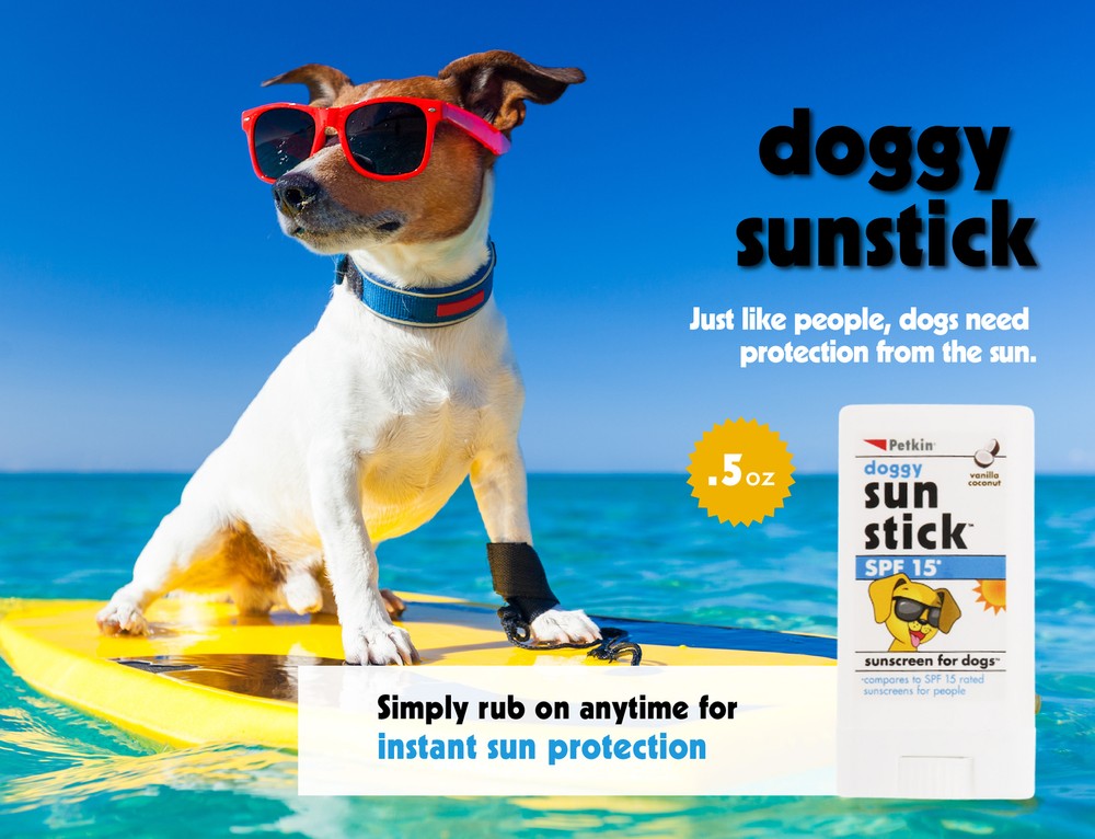 Petkin Dog Sunscreen Sunstick, 2 Pack