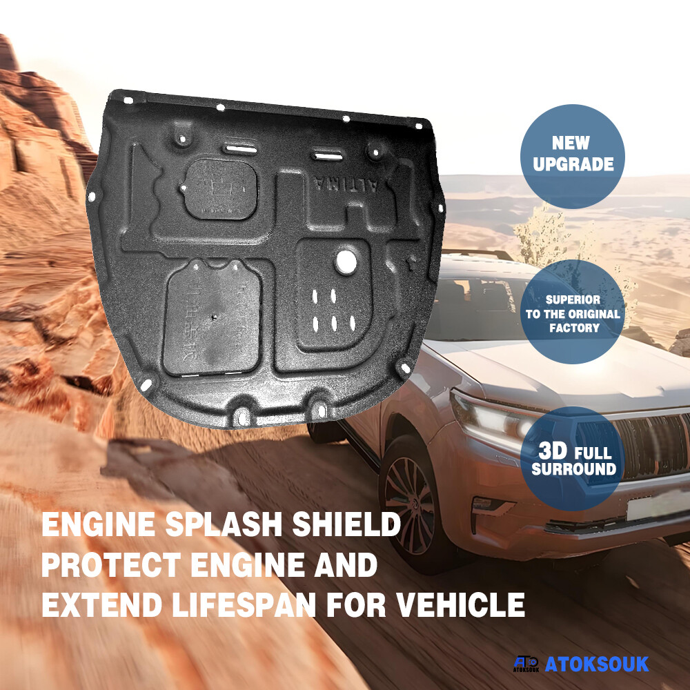 Thick Engine Splash Shield For Nissan Altima 2019-2024 Front Engine Guard Hard