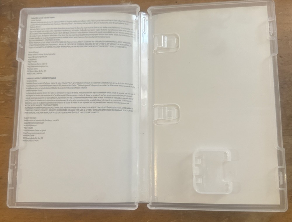 Replacement Case (NO GAME) Bendy and The Ink Machine - Nintendo Switch