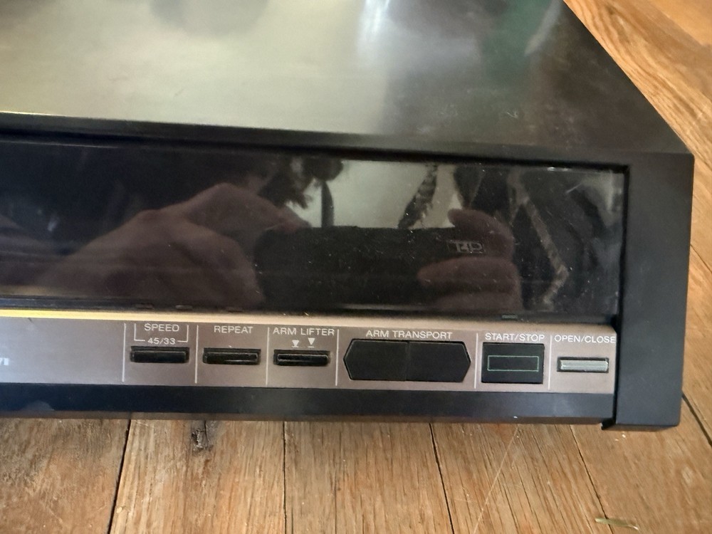 Sony PS-FL7II Linear Tracking Turntable | Rare Front-Loading | WORKS SEE DESC.