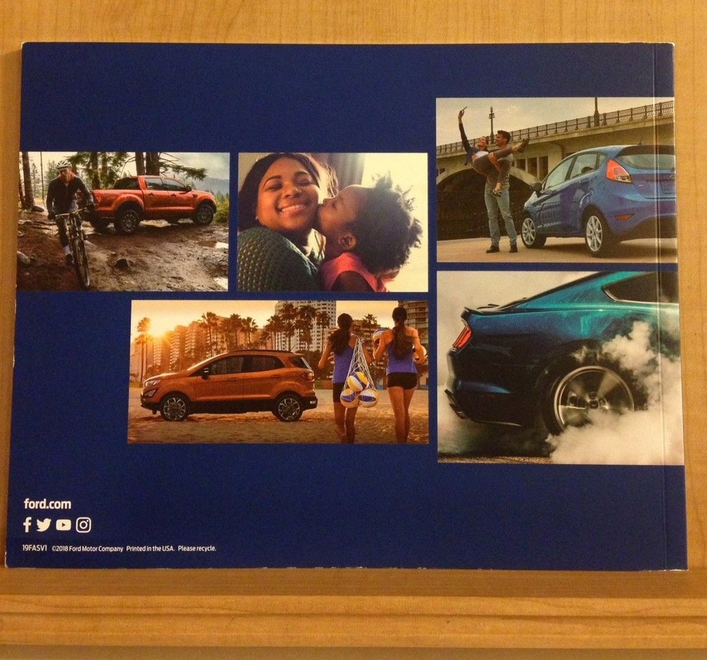 2019 Ford Full Line Original Brochure