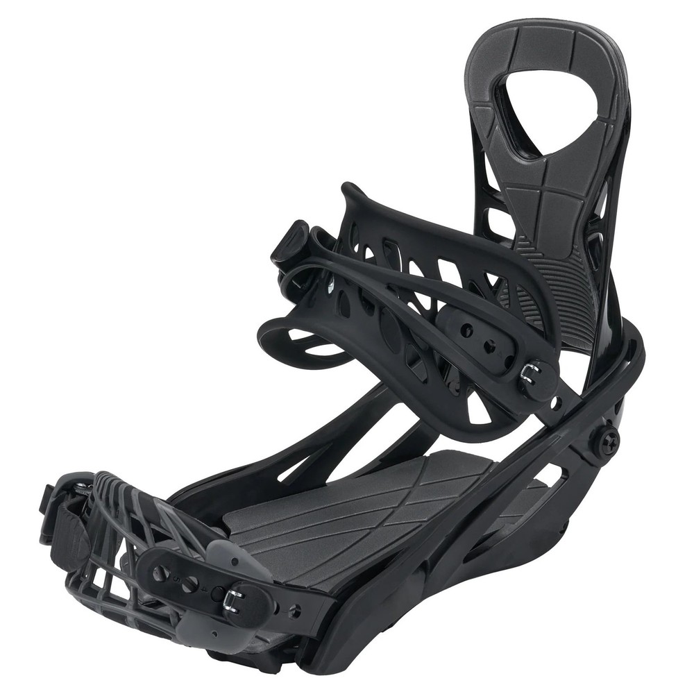 5th Element Covert 2 Men's Snowboard Bindings, Black/Gray, Medium/Large MY26