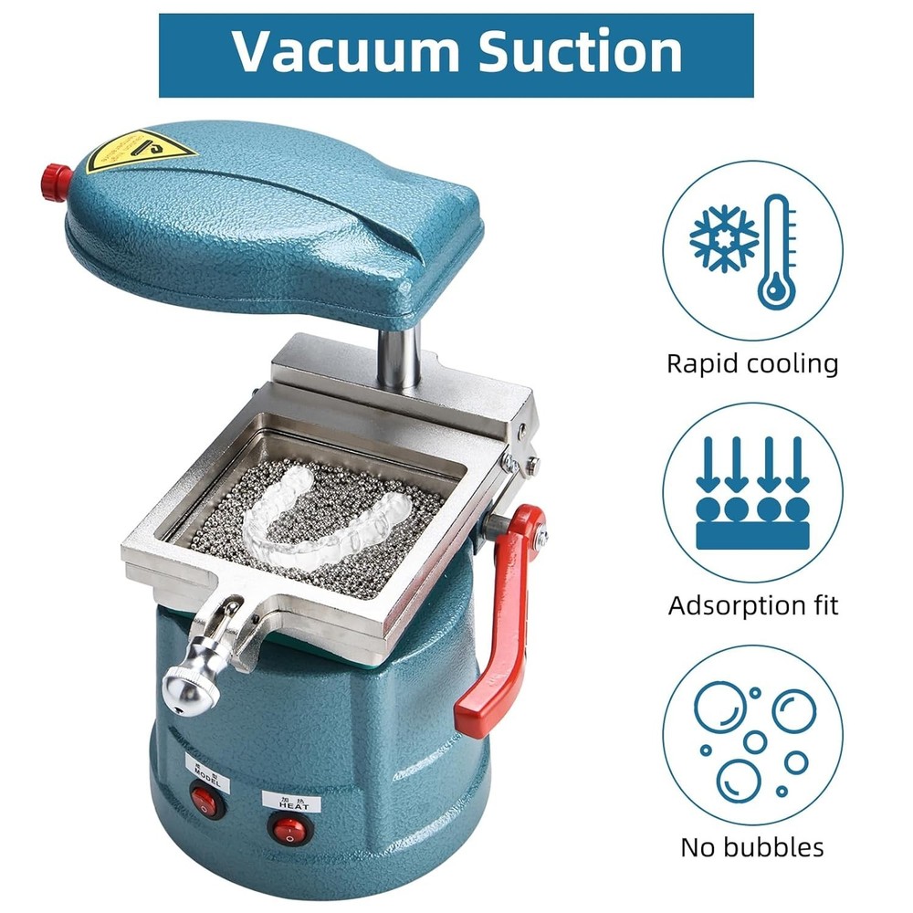 Professional Vacuum Forming Tool with Symmetrical Heating for Uniform Results