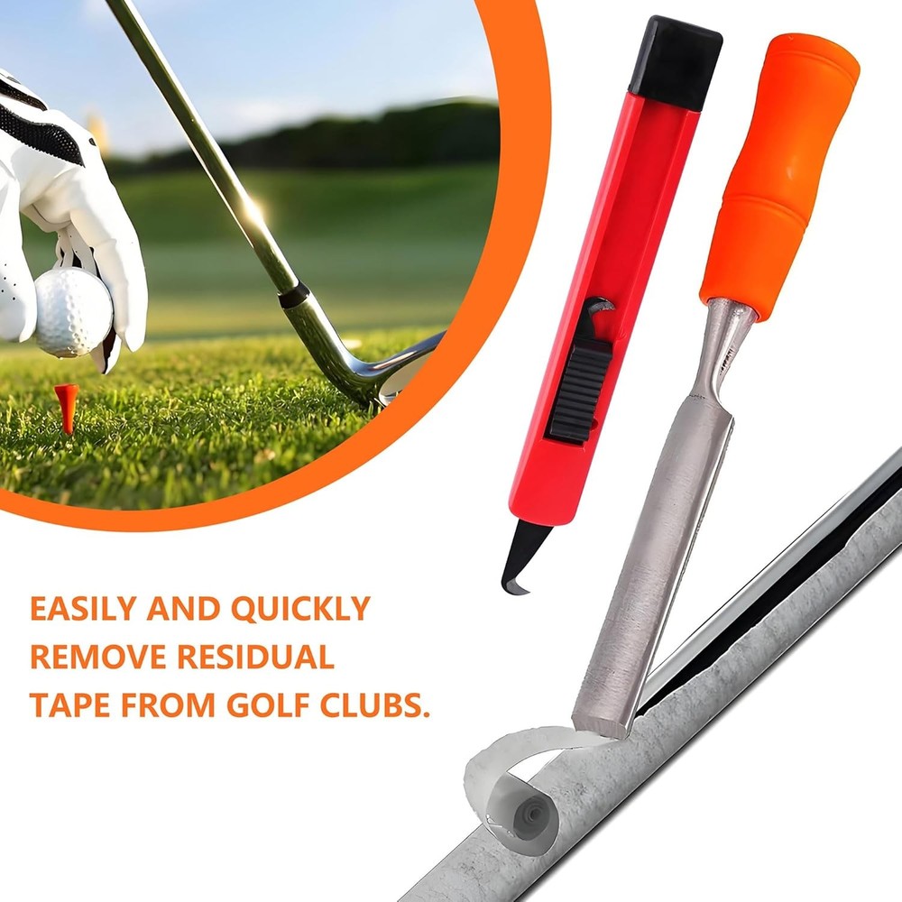 Golf Grip Tape Remover Tool Kits, Stripper with Club...