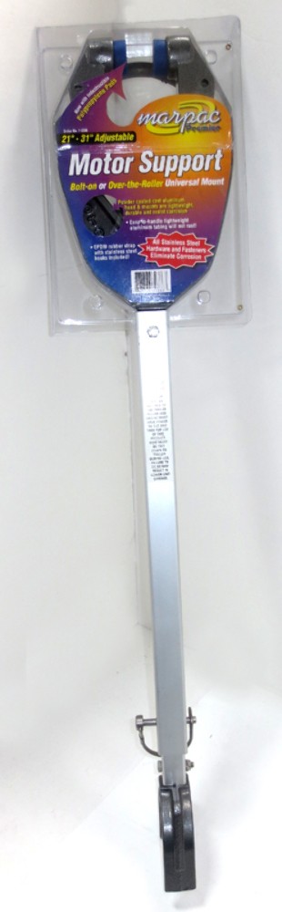 Marpac 7-0386 Roller/Bolt On Outboard Motor Boat Support Transom Saver Trailer