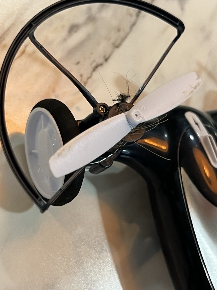 SHARPER IMAGE FLY + DRIVE 7" DRONE RECHARGEABLE DUAL FUNCTION 2.4GHZ *needs Work