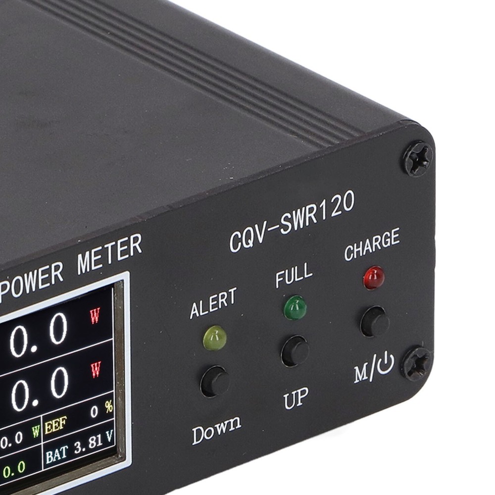 SWR Power Meter 120W Digital Display Standing Wave Meter Frequency Tester