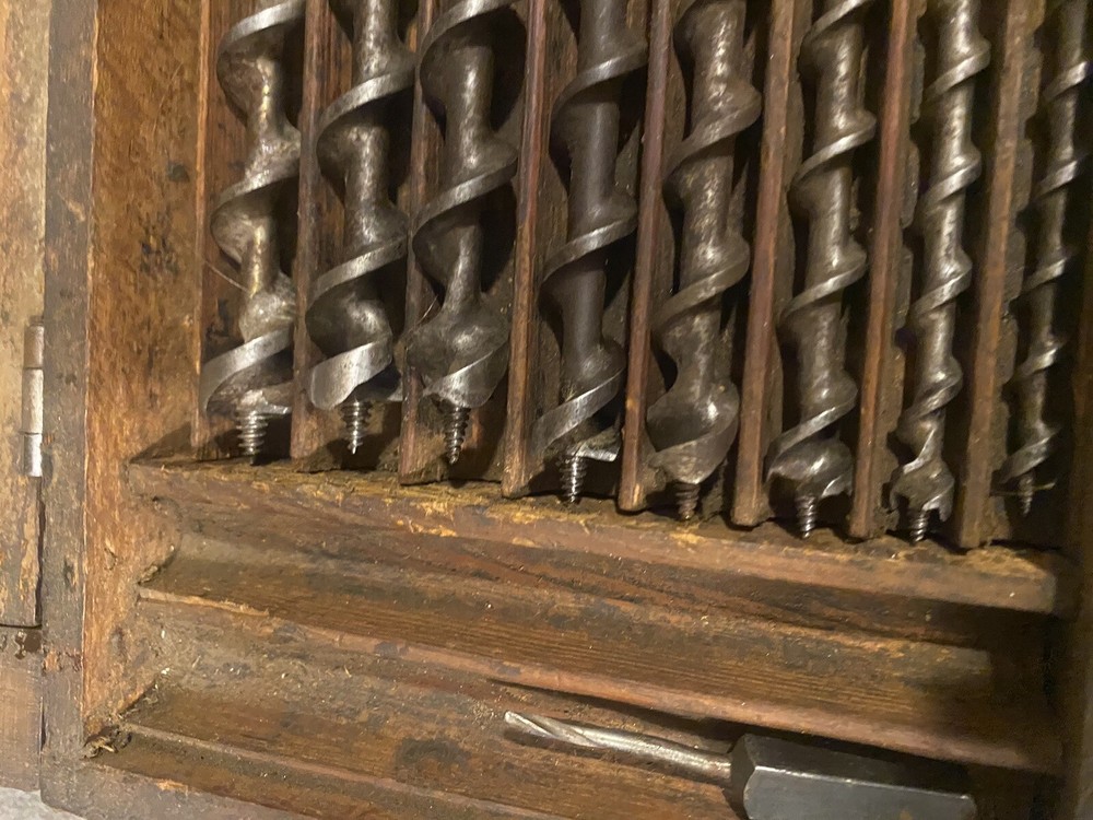 Vintage Drlll Bit Sett With Case - Rare