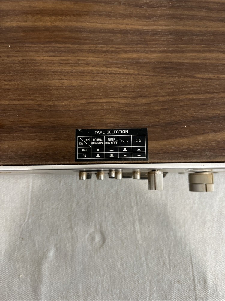 Vintage Technics by Panasonic RS-671A Stereo Cassette Deck Powers On