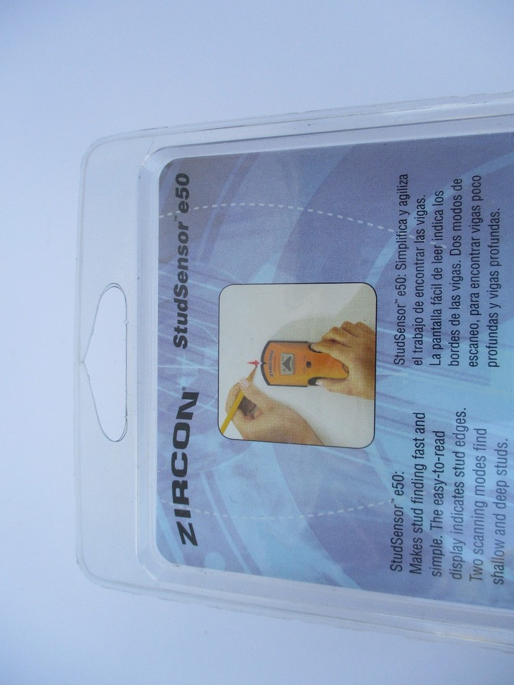 Zircon Edge Finding Stud Sensor e50 w/ Spotlite Pointer - New & Sealed