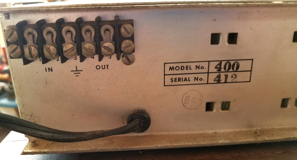 CBS Volumax 400 Automatic Peak Controller