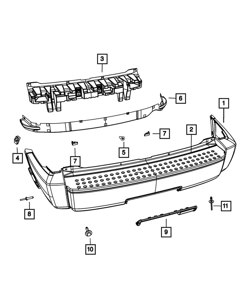 Genuine Mopar Rivet Front 6506007AA