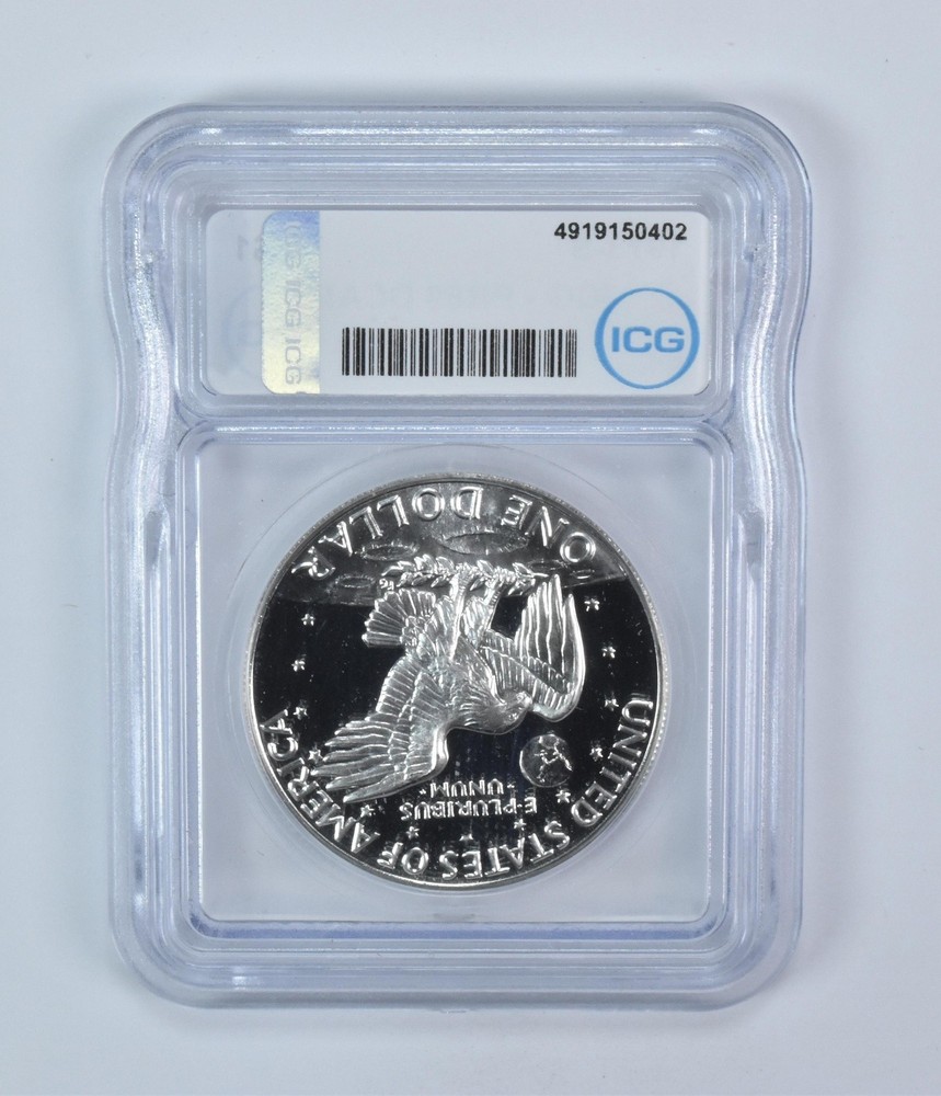 1973-S Eisenhower $1 Silver PR69 DCAM ICG