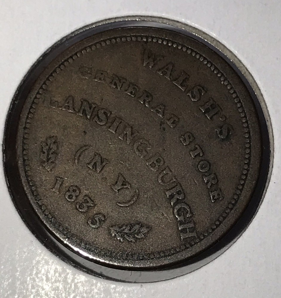 1834 Hard Times Token Lafayette