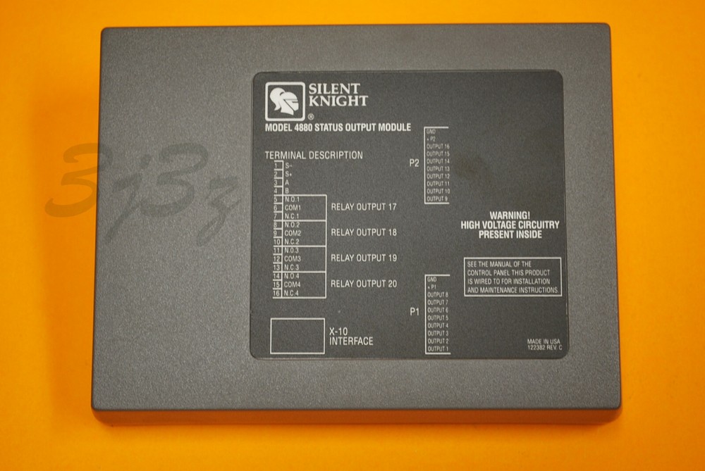 Silent Knight Model 4880 Status Output Module