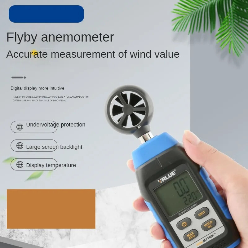 Electronic Digital Display High-precision Measuring Anemometer VMA-1