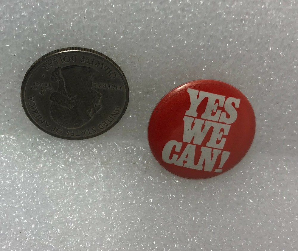 Yes We Can! Button Pin