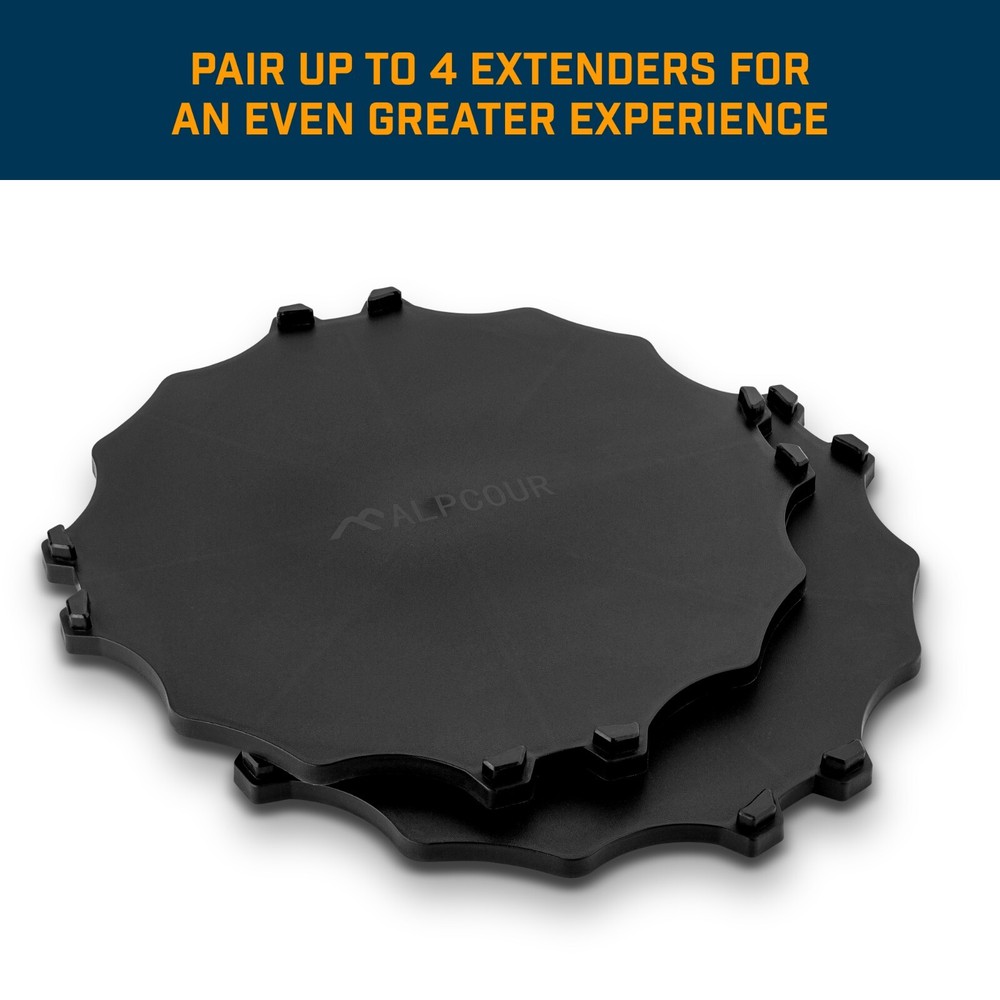 Alpcour Bike Trainer 4-Tier Riser Block Extender