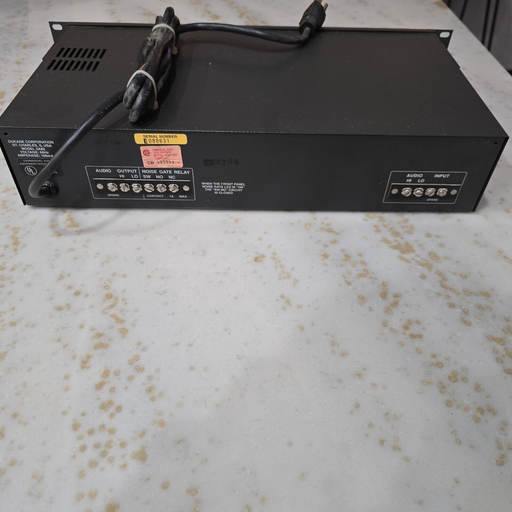 Dukane 2A82 Compressor with Rack Mount in good condition