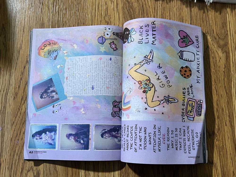MELANIE MARTINEZ: ALTERNATIVE PRESS Magazine - Dec. 2016 - Issue: 341.1