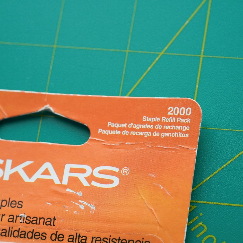 Fiskars ~ Heavy Duty Craft Staples ~ Staple Refill Pack 2000
