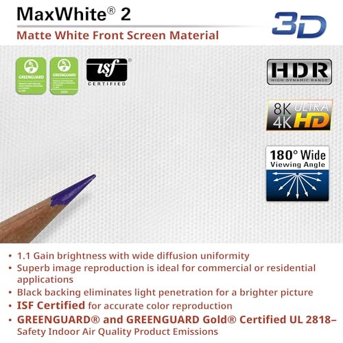 Manual B 125-INCH Manual Pull Down 125 INCH Projector Screen Black Case 1:1