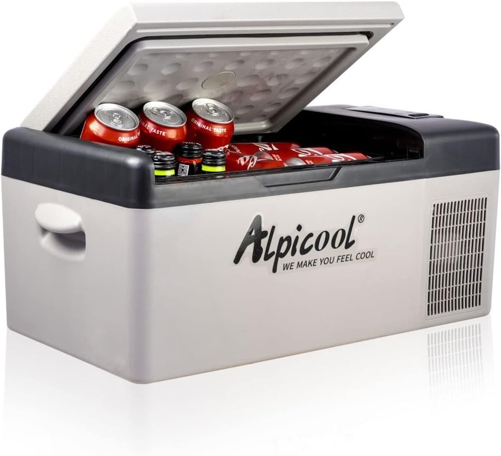 Portable Car Freezer 12V Refrigerator - 16 Quart Capacity