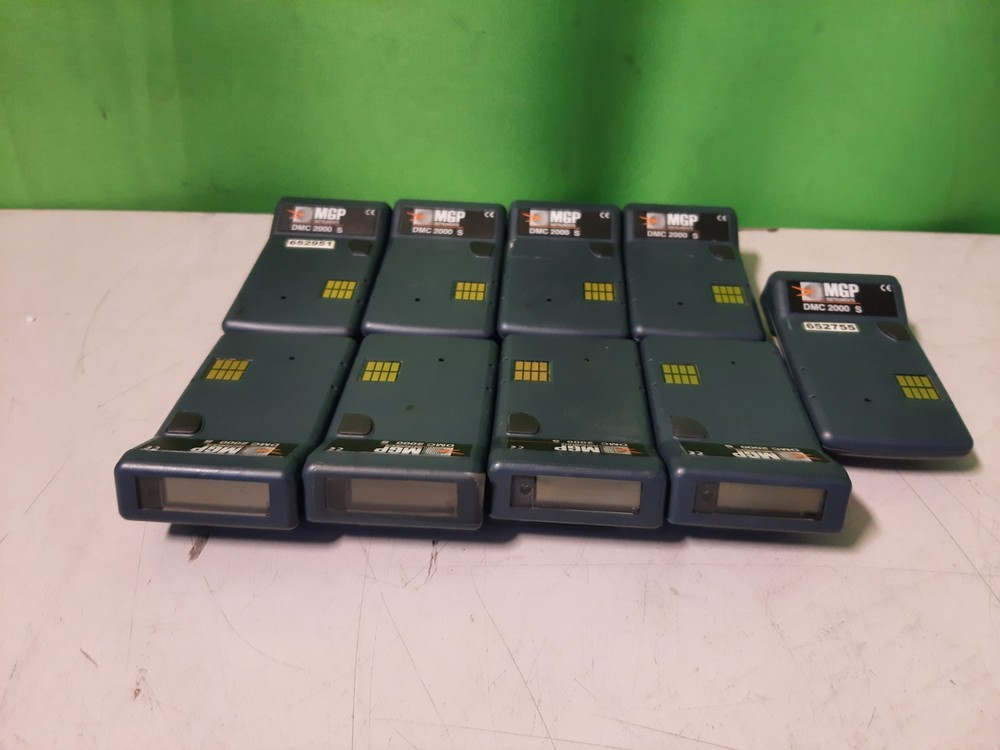 MGP Instruments DMC 2000 S Personal Electronic Radiation Dosimeter LOT 9