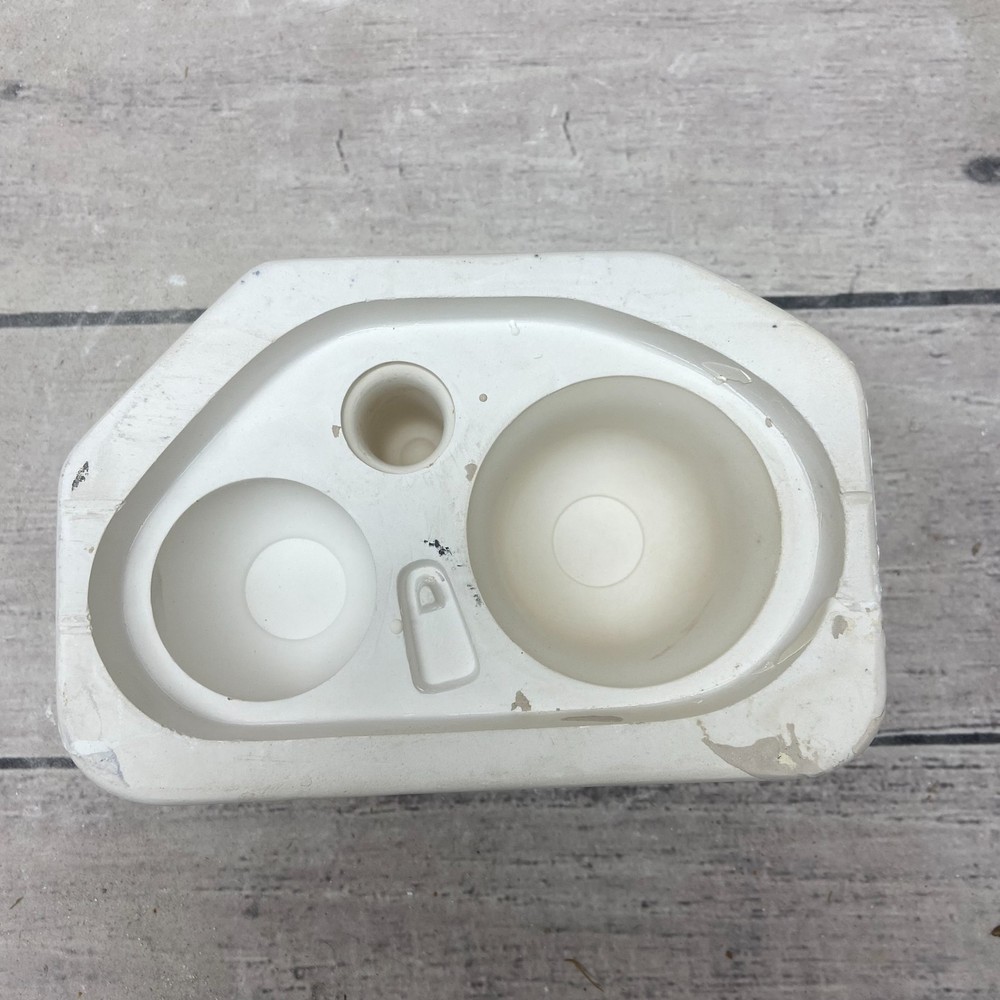 Vintage 1971 Duncan Ceramic Casting Mold Egg Cup Dinner Bell #DM-436
