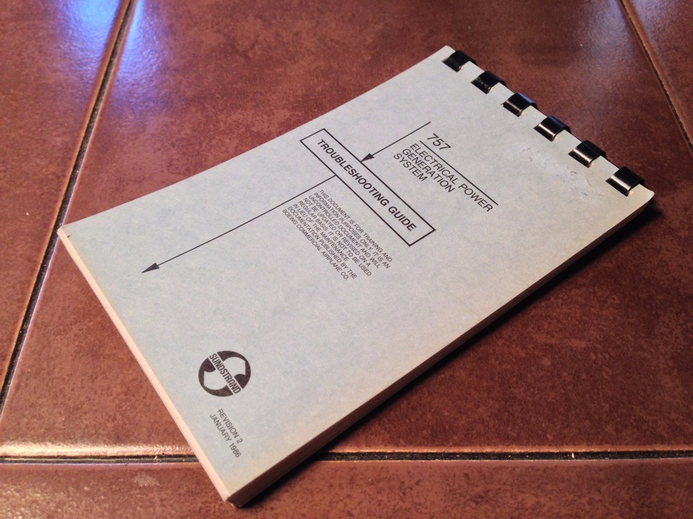 Boeing 757 Electrical Power Generation System Troubleshooting Guide