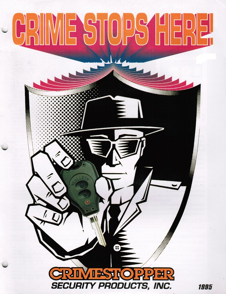 Crimestopper Security Products 1995 Catalog - Security Systems & Accessories
