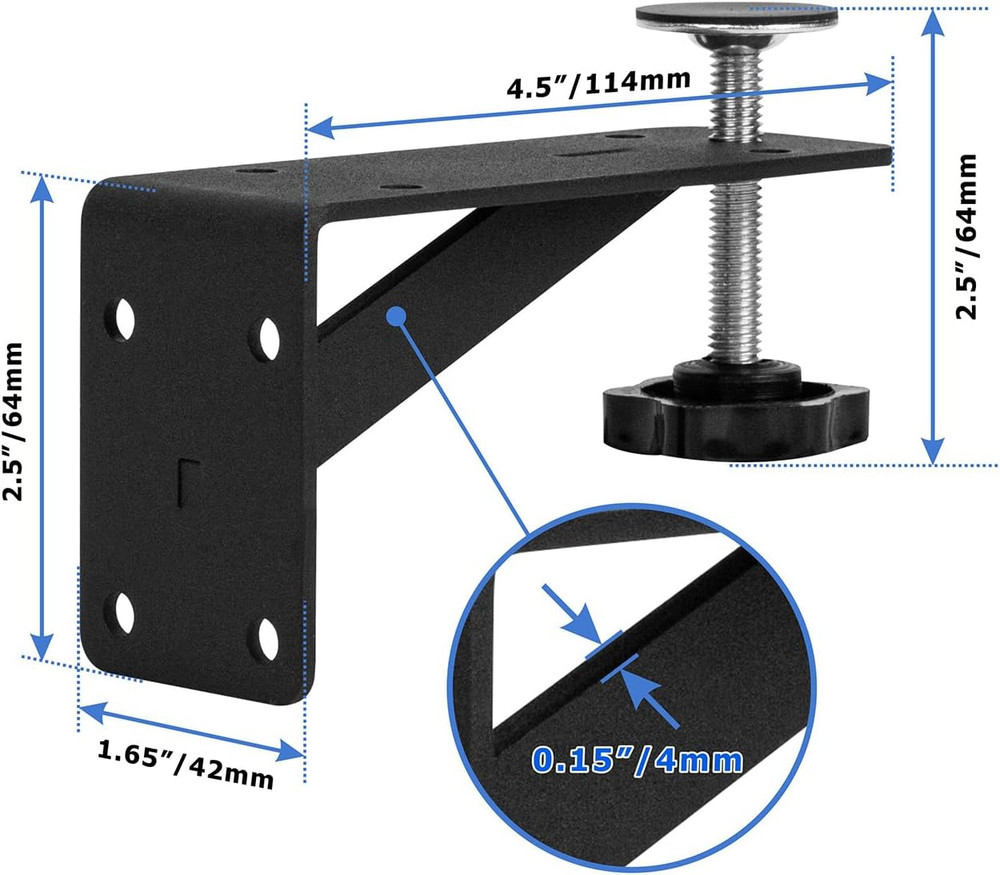 2Pcs Undermount Sink Brackets Sink Repair Kit Adjustable Undermount Sink Support