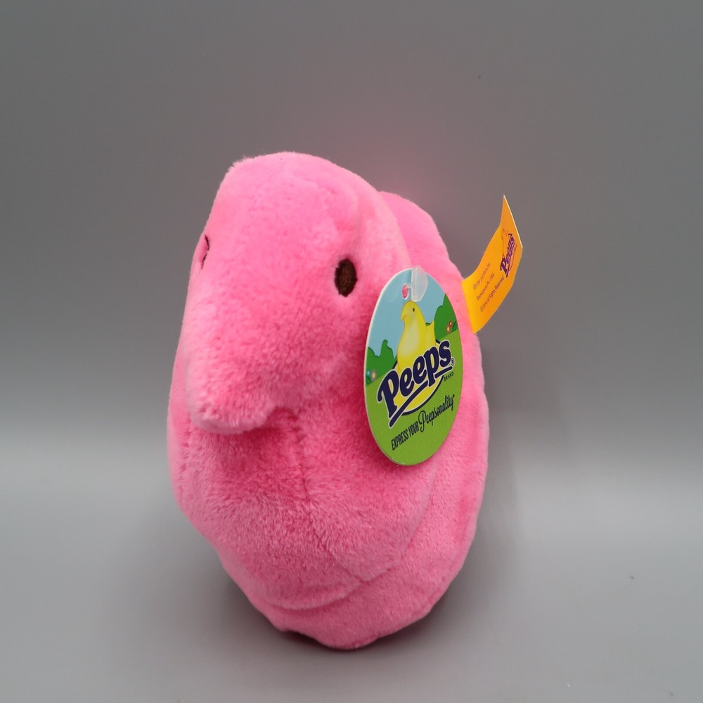 Small Pink Chick Peep & Hello Kitty theme Marshmallow Candy 4" Plush Easter