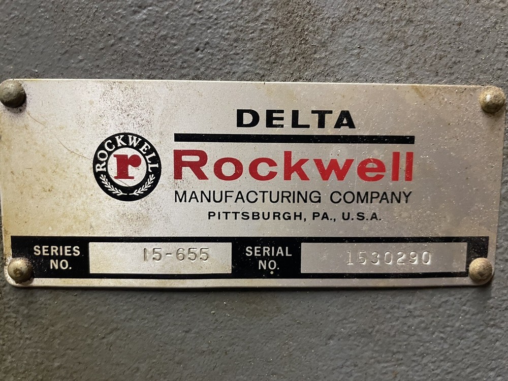 Rockwell 15 Inch Drill Press