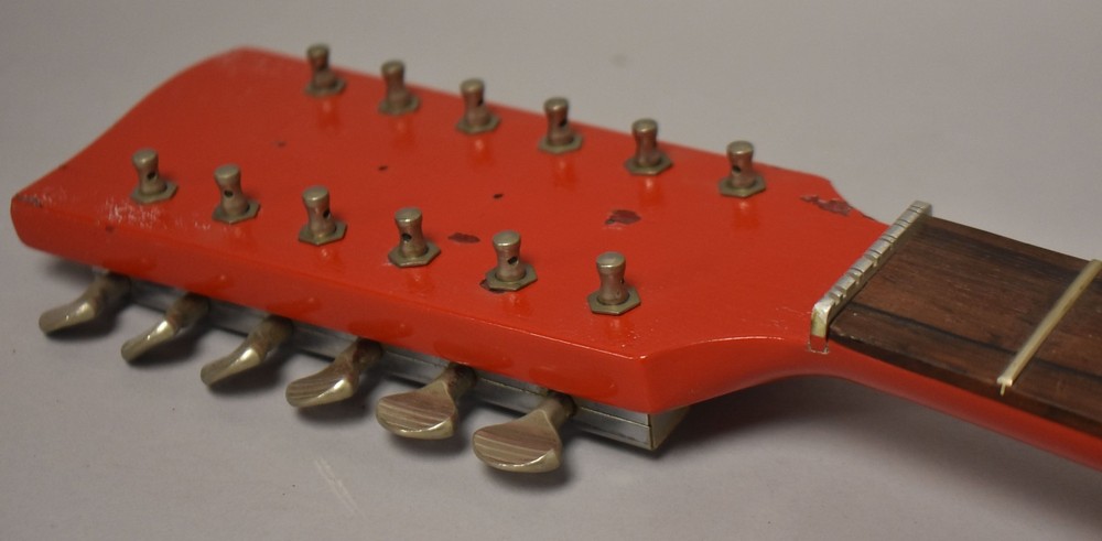 1960's Danelectro 12-String Prototype Neck Red w/Box